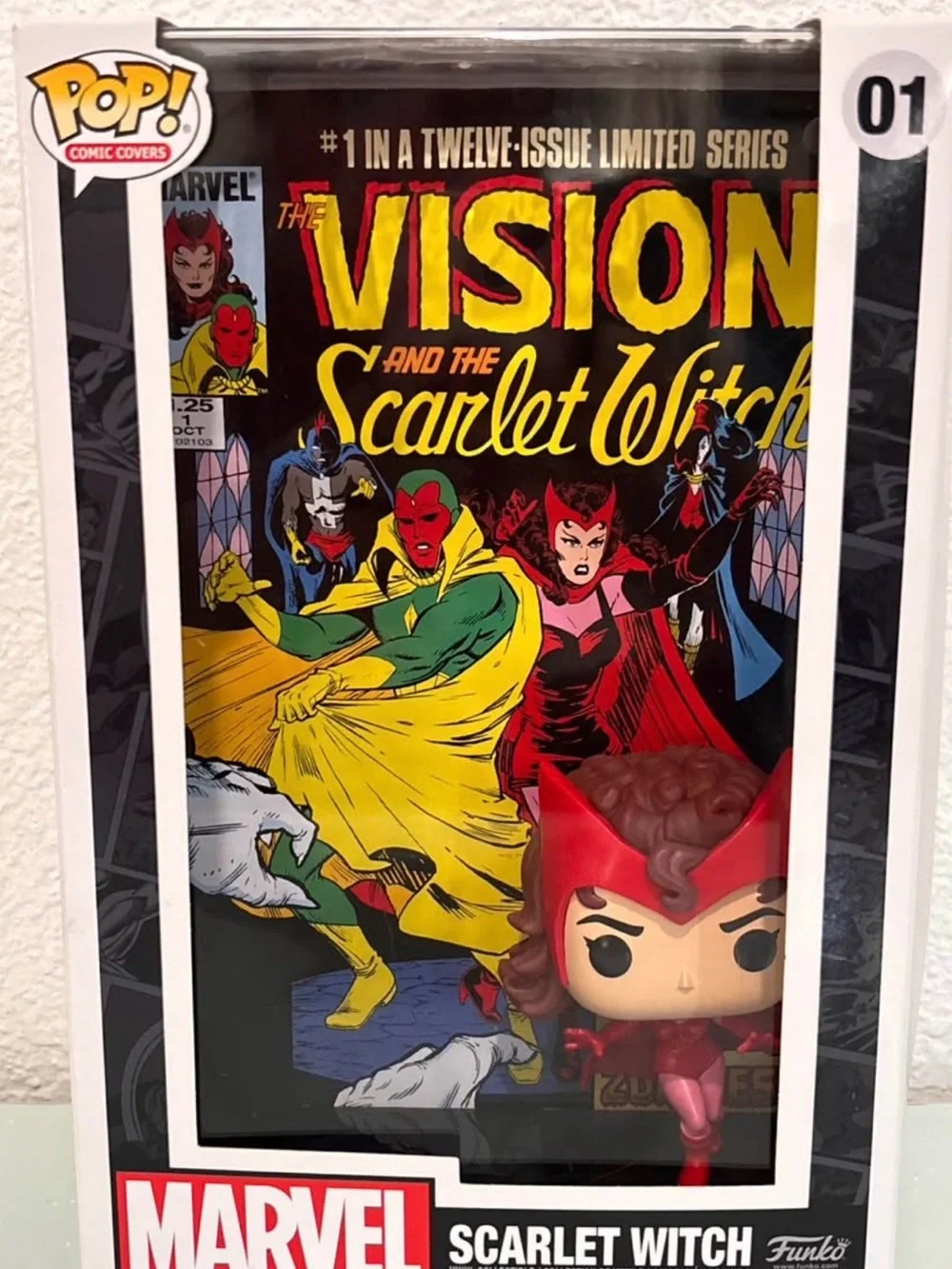 Funko Pop! Comic Covers Marvel Scarlet Witch Vinyl Figure Target Exclusive
